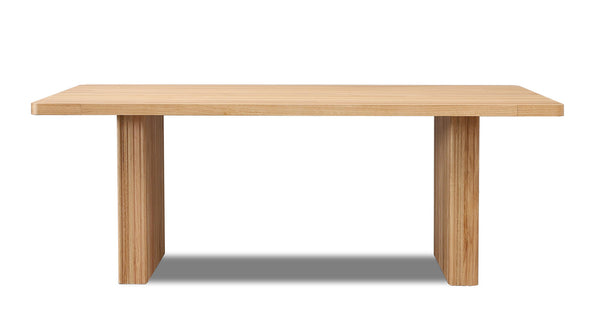 Alphington dining table in Australian messmate hardwood