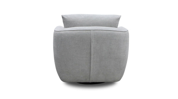Ezra swivel chair in Fifty Shades