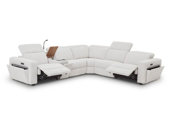 Lisbon corner lounge Milan Light Grey