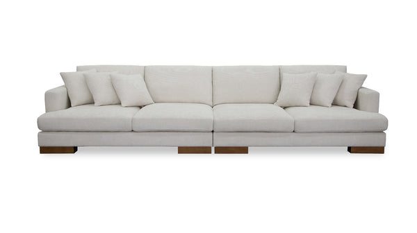 Santorini 4 Seat Lounge in Mornington Pearl