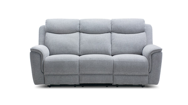 Monaco 3 seat sofa with 2 electric recliners