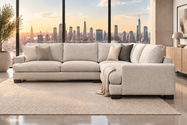 Newport 6 seater corner lounge