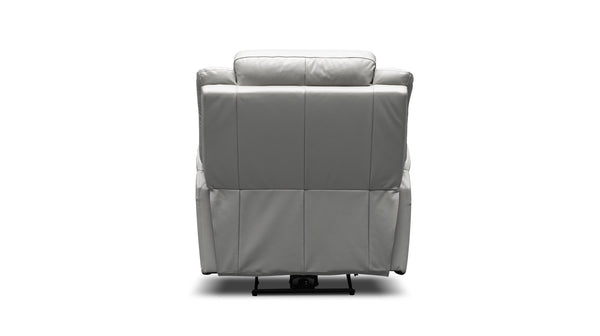 Paris electric recliner in light grey