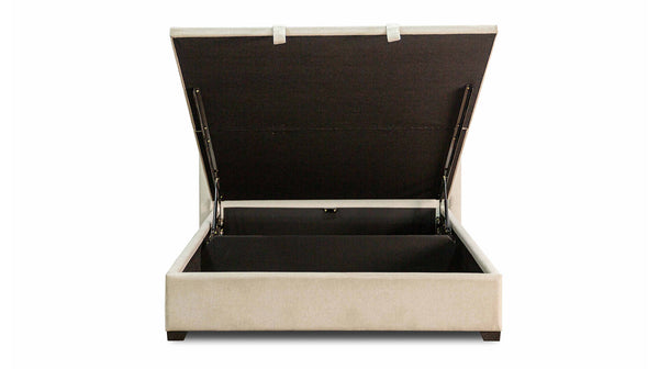 Provence gas-lift bed with storage