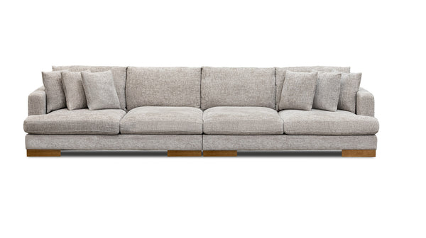 Santorini 4 Seat Lounge in Mornington Slate
