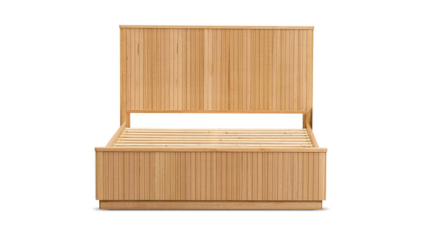 Tokyo bed in Australian messmate hardwood