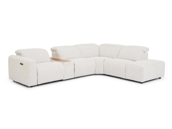 Toronto corner chaise with electric recliner