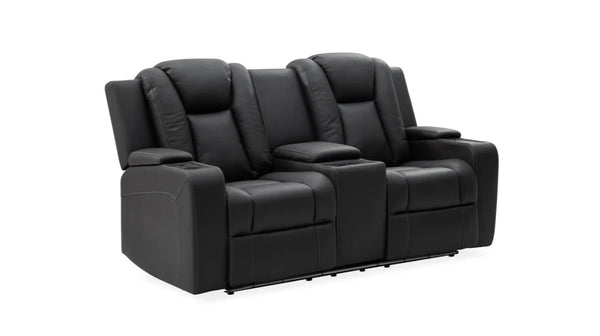 Grayson 2 seat sofa with 2 electric recliners