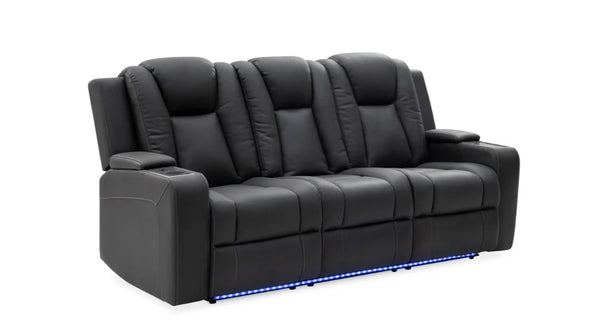 Grayson 3 seat sofa with 2 electric recliners