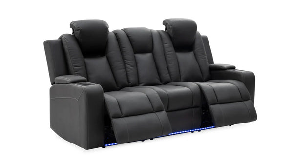 Grayson 3 seat sofa with 2 electric recliners