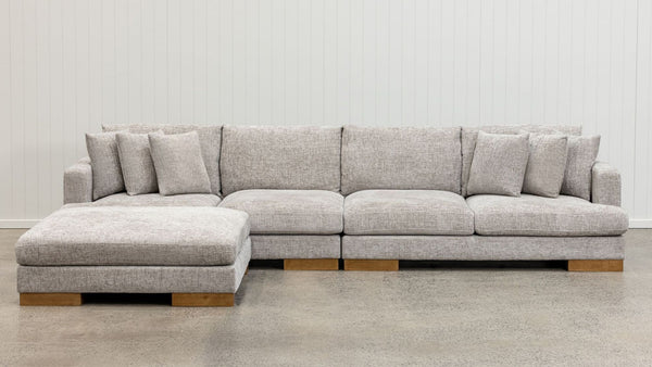 Santorini 4 Seat Lounge in Mornington Slate