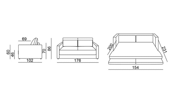 Albert sofa bed