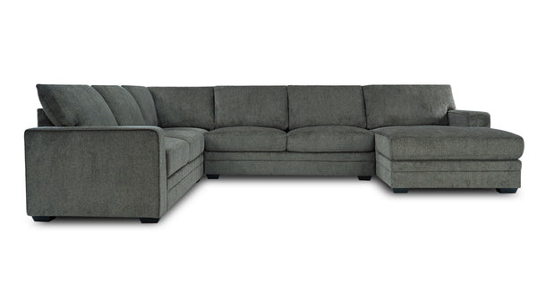 Anderson 6 seater corner lounge with chaise