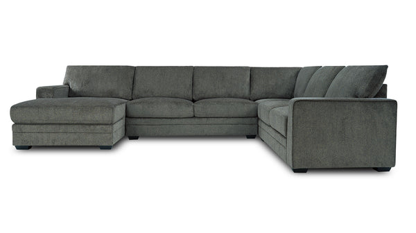 Anderson 6 seater corner lounge with chaise