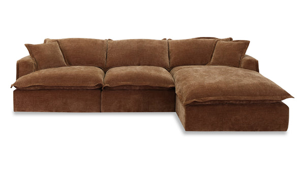 Ascot chaise lounge in tan