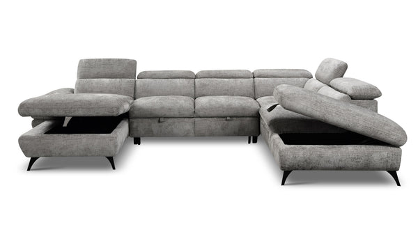 Bondi corner lounge with pull-out sofa bed