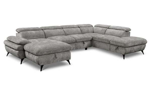 Bondi corner lounge with pull-out sofa bed