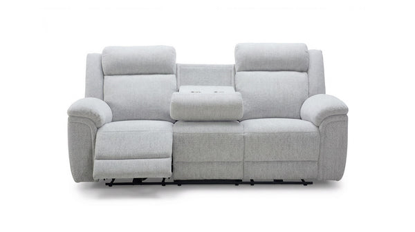 Cypress 3 seat sofa with electric recliners