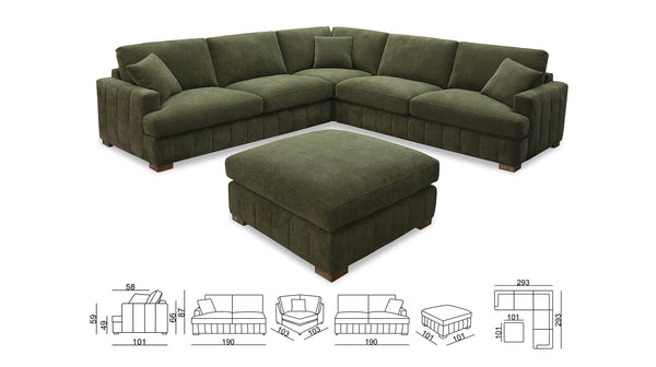 Diego corner lounge