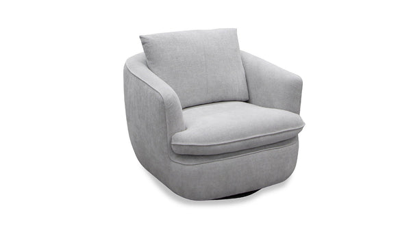 Ezra swivel chair in Fifty Shades