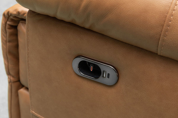 Martini leather electric recliner