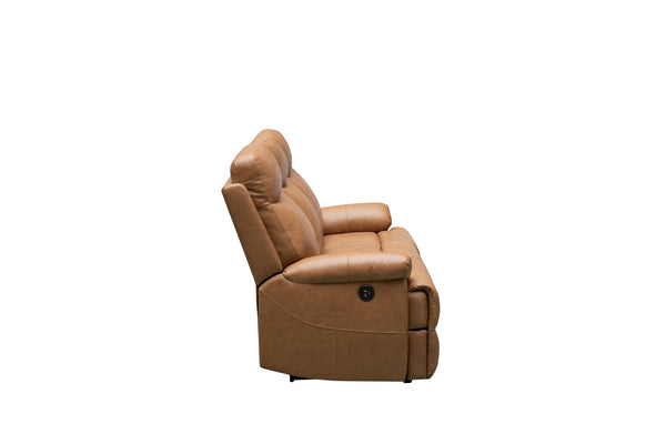 Martini leather electric 3 seater