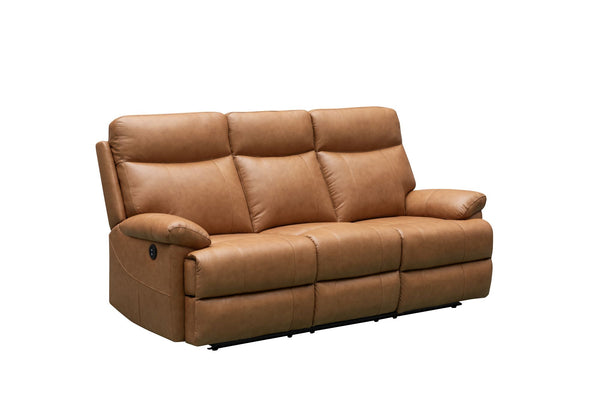 Martini leather electric 3 seater