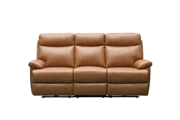 Martini leather electric 3 seater
