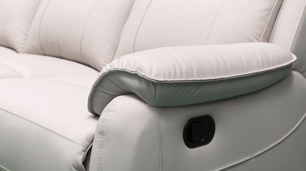 Kilmore recliner in 100% Grey leather