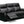 Kilmore 3 seat sofa with 2 recliners in 100% black leather