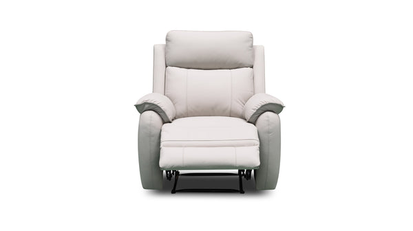 Kilmore recliner in 100% Grey leather