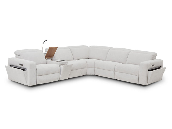 Lisbon corner lounge Milan Light Grey