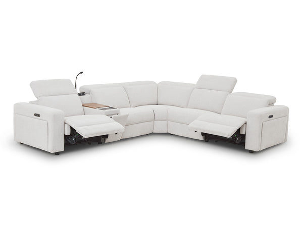 Lisbon corner lounge Milan Light Grey