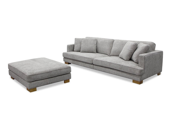 Milan 4 seat sofa in Mornington Slate