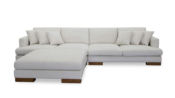 Santorini 4 Seat Lounge in Mornington Pearl