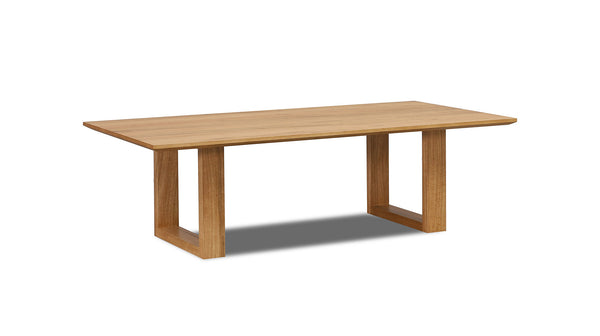 Manly coffee table in Australian Marri Hardwood