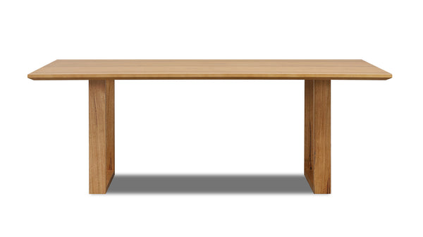 Manly dining table in Australian Marri Hardwood