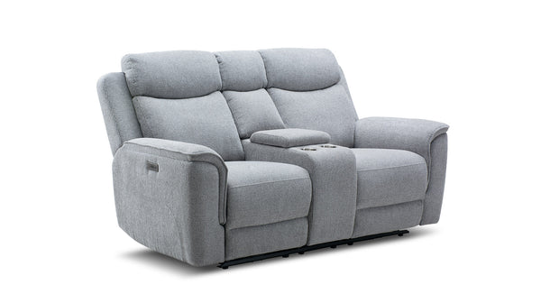 Monaco 2 seat sofa with 2 electric recliners