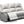 Paris 3 seat sofa with 2 electric recliners in light grey