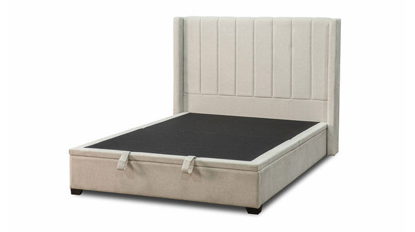 Provence gas-lift bed with storage