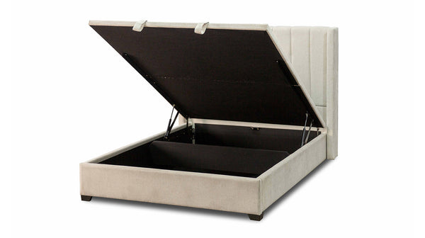 Provence gas-lift bed with storage