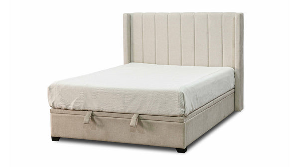 Provence gas-lift bed with storage