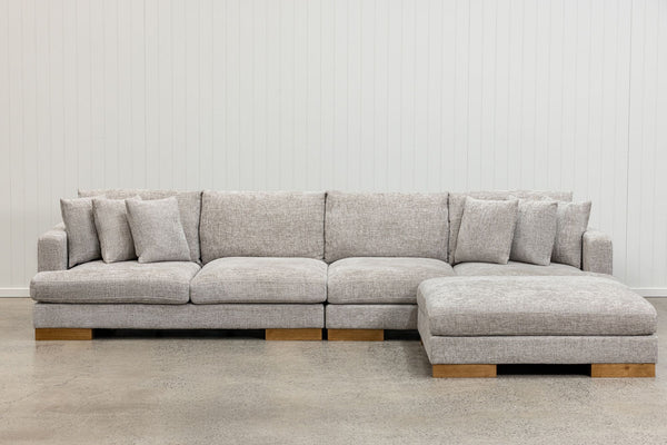 Santorini 4 Seat Lounge in Mornington Slate
