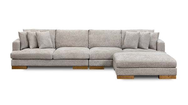 Santorini 4 Seat Lounge in Mornington Slate
