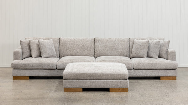 Santorini 4 Seat Lounge in Mornington Slate