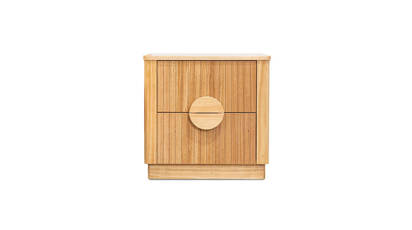 Tokyo bedside table in Australian messmate hardwood