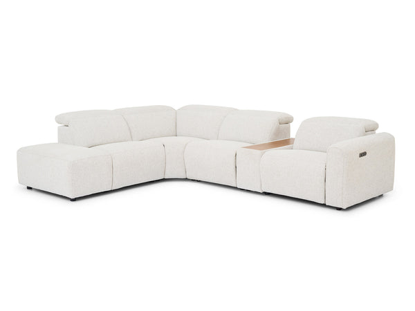 Toronto corner chaise with electric recliner