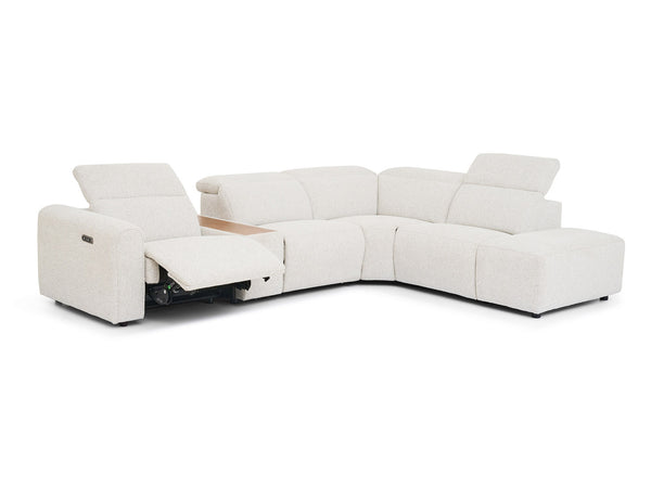 Toronto corner chaise with electric recliner