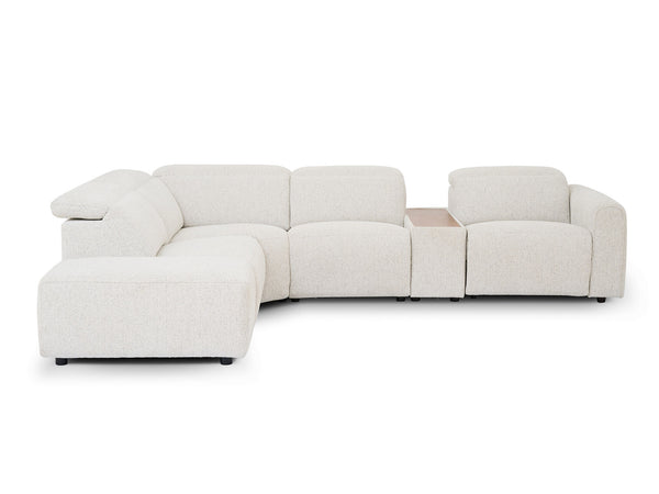 Toronto corner chaise with electric recliner