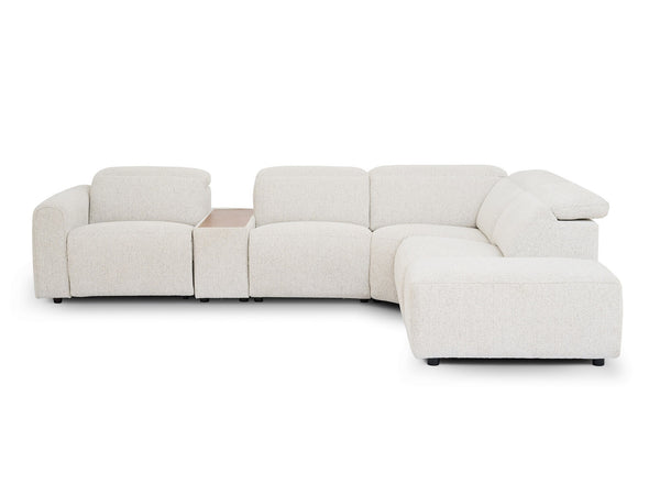 Toronto corner chaise with electric recliner